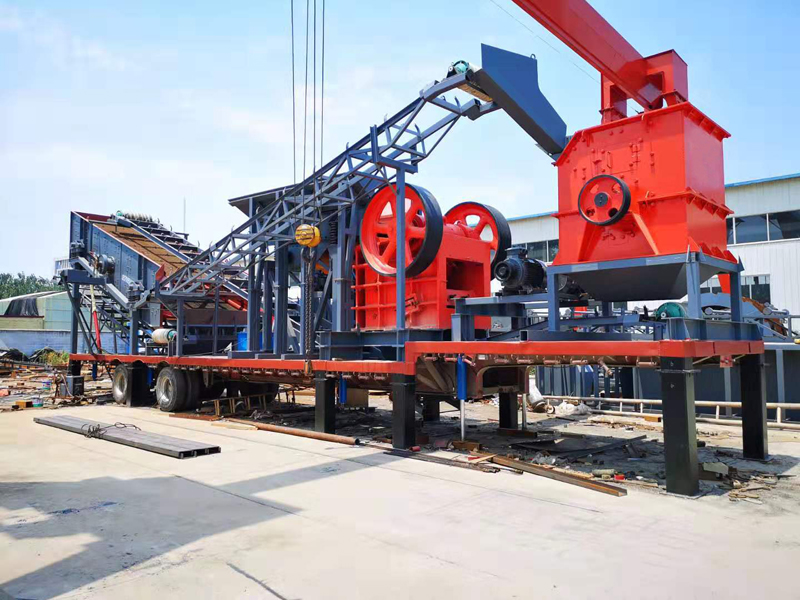 移動(dòng)破碎站 移動(dòng)破碎站
