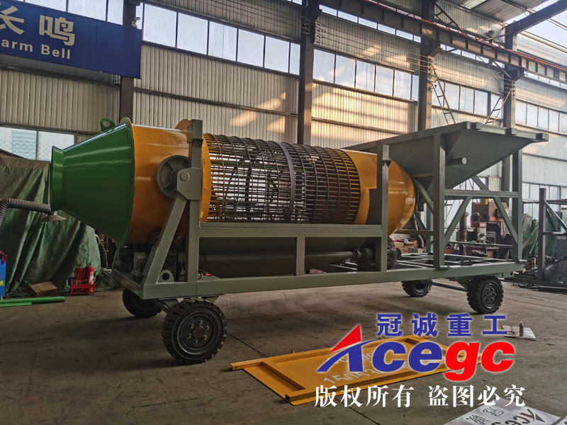 移動(dòng)式滾筒洗沙機(jī)